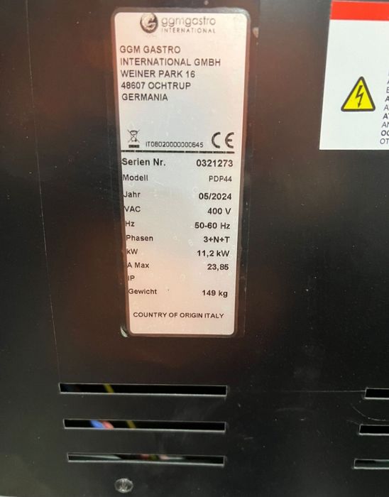 Forno pizzas duplo eléctrico