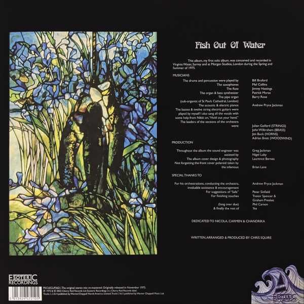 CHRIS SQUIRE- FISH OUT OF WATER-LP--płyta nowa , zafoliowana
