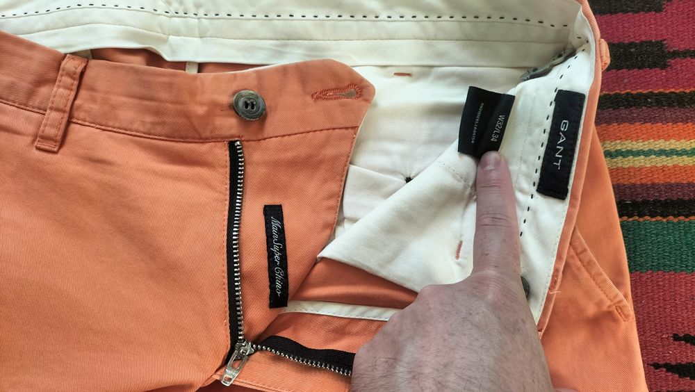 Штани чиноси chino Gant