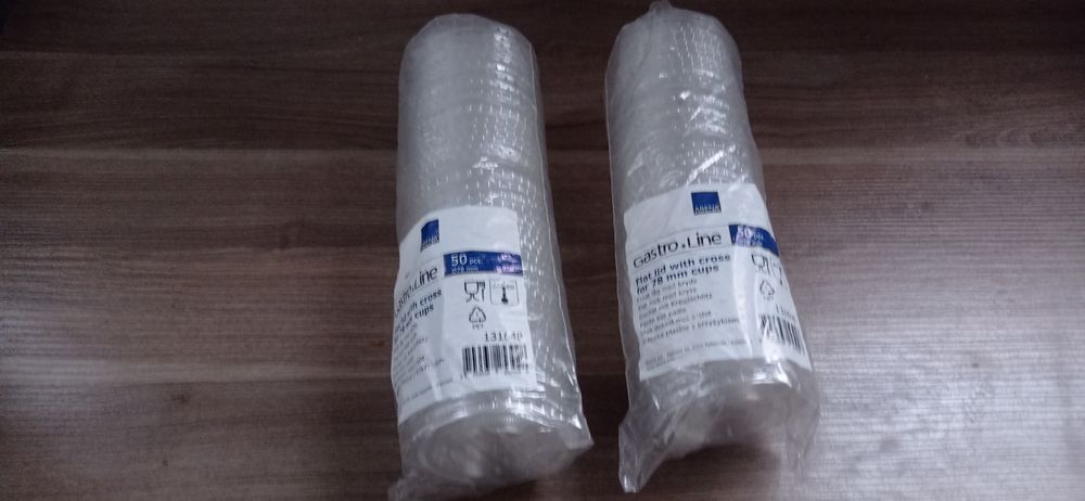 Plastikowe pokrzywki do kubków 50 sztuk x11