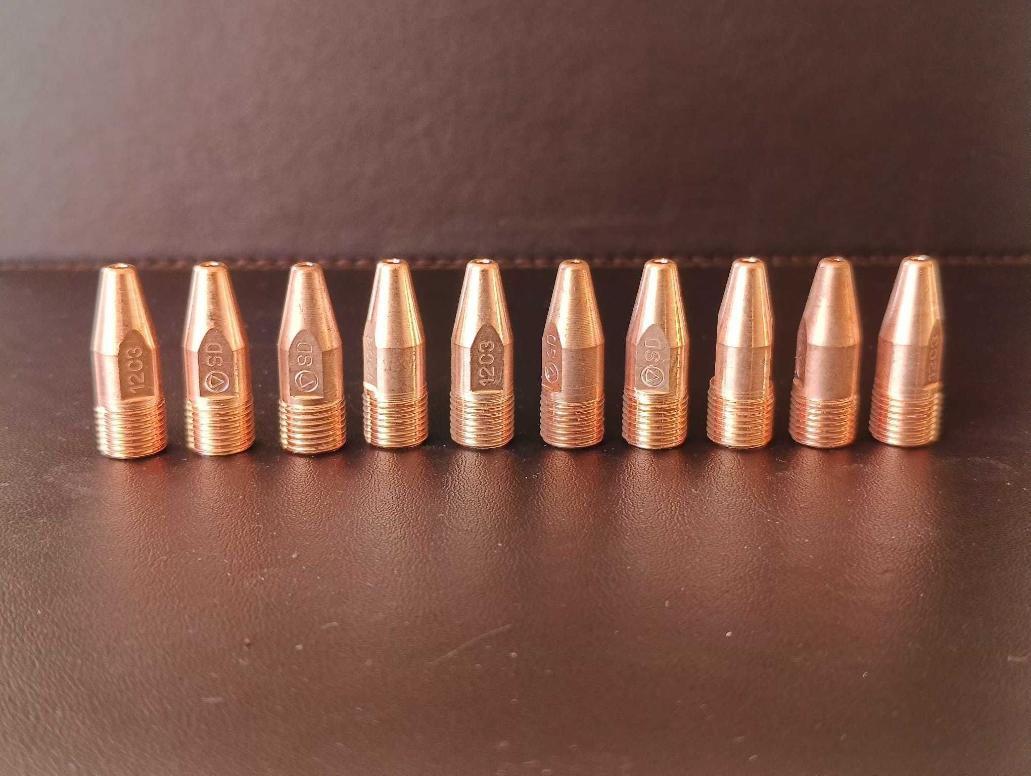 Końcówka prądowa 0,8 mm M10 STD C2 - do stali nierdzewnej SS - 10szt.