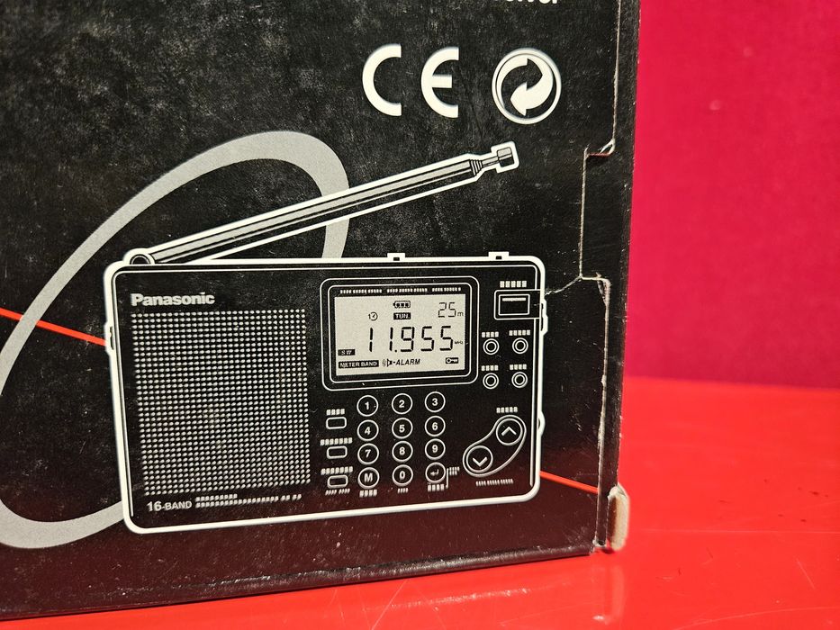 Radio globalne Panasonic RF-B33 komplet z futerałem, pudełkiem