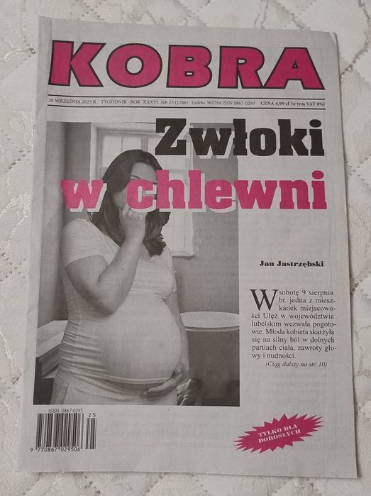 Kobra magazyn kryminalny 2025 wrzesień 2025