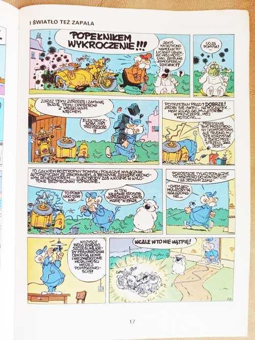 Prawdziwa historia o kocie ... ilustr. J.Szancer unikat 1986 + komix