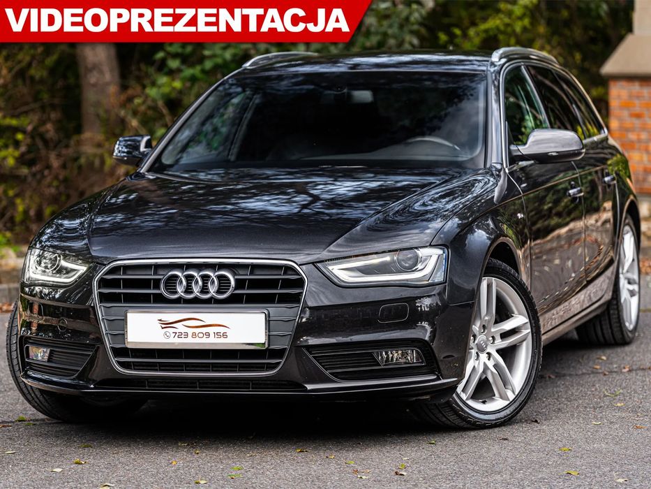 Audi A4 Avant FULL S-LINE*2.0 TDI(143 KM)*Bi-Xenon*Półskóra*Czarny sufit*Mega stan!!