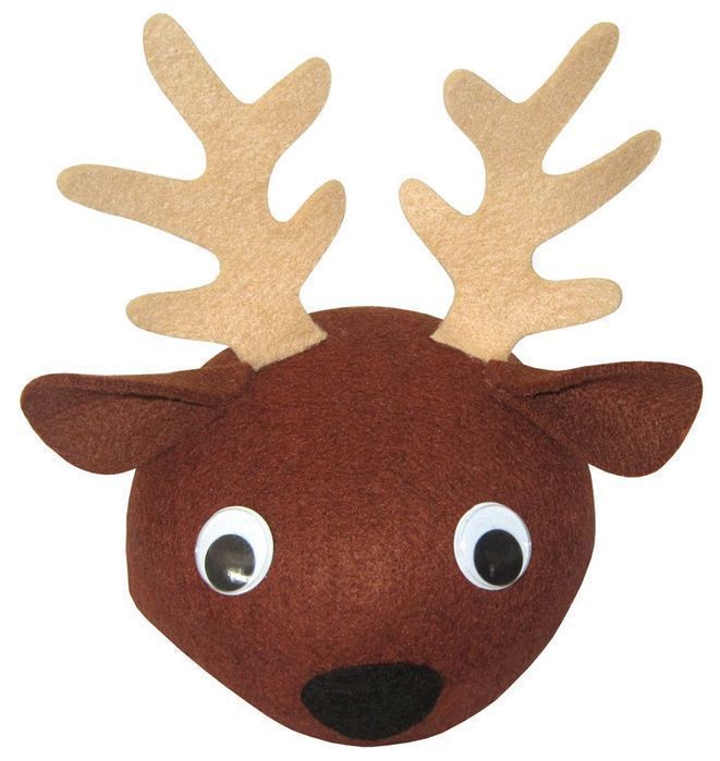 Strój Przebranie Czapka JELEŃ RENIFER