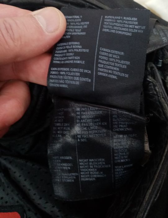 Чоловічі шкіряні мотоштани rst (оригінал)