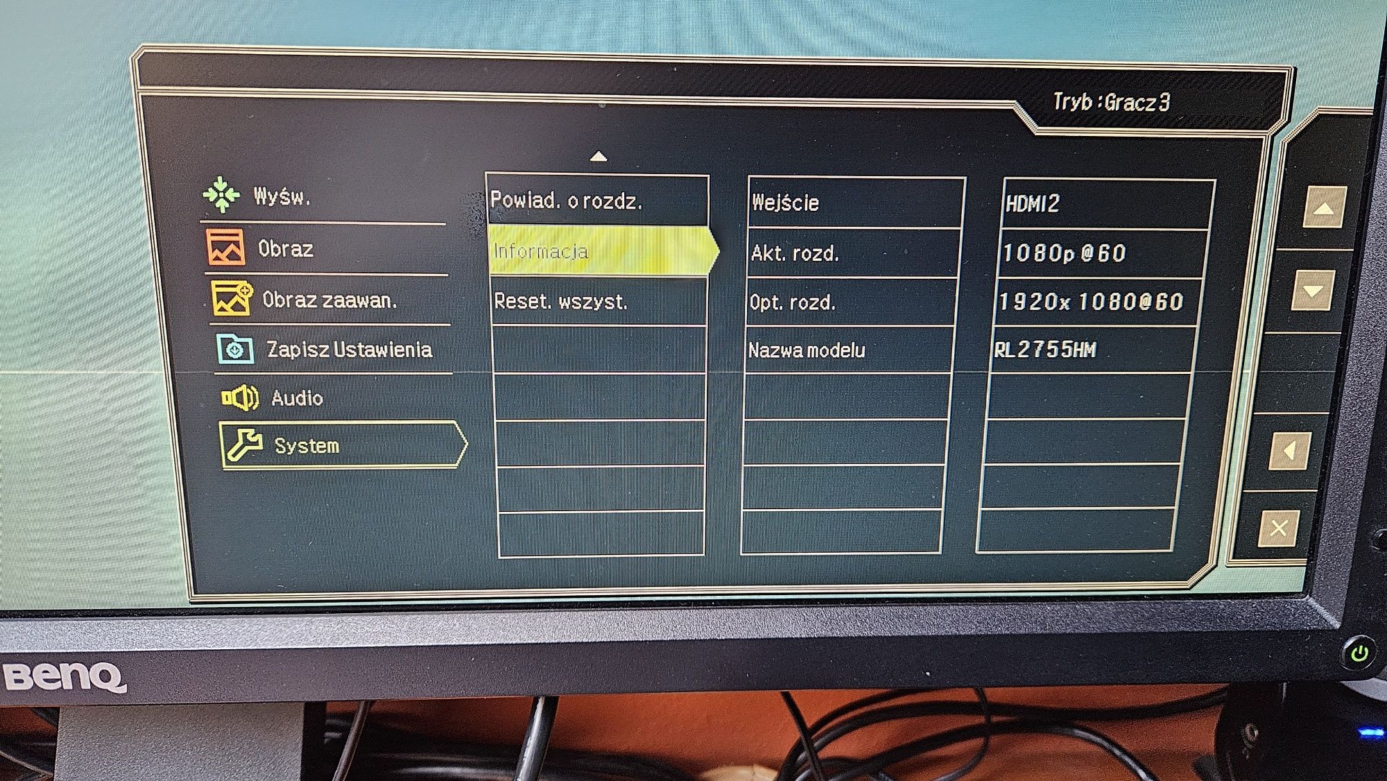 BenQ RL2755 27" – monitor dla gracza | Stan bardzo dobry