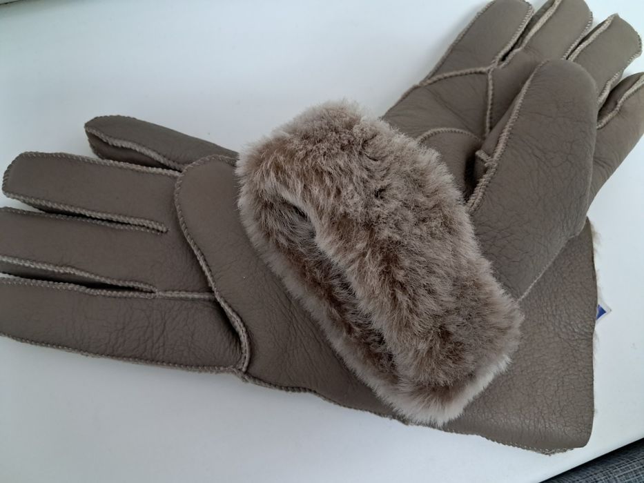 Перчатки жін., нові ,натур. цегейка, ,р.7