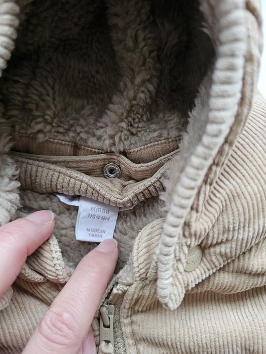 Colete / jaqueta com capuz 4-6m H&M