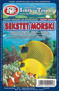 Ichthyo Trophic Pokarm Mrożony 5x100g Sekstet Morski
