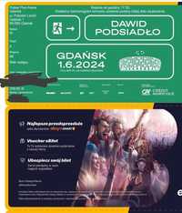 Sprzedam bilet na Dawida Podsiadło na 1 czerwca Gdańsk