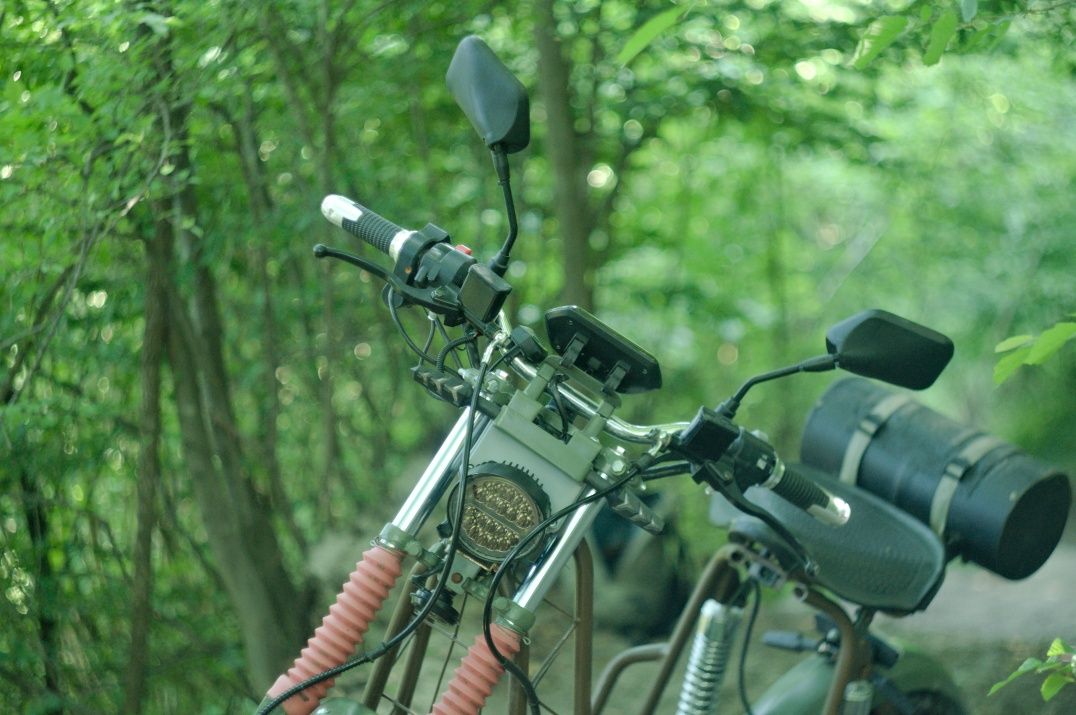 Електромотоцикл 3000w 72v