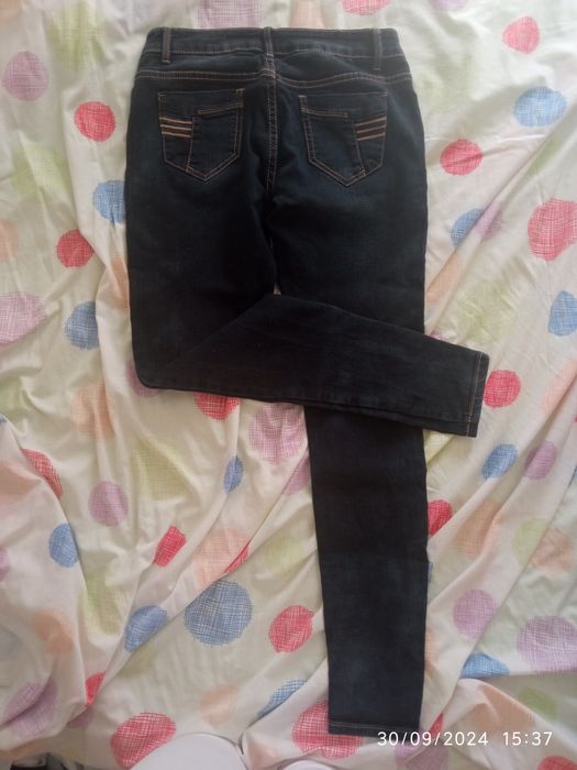 Calças de ganga elásticas