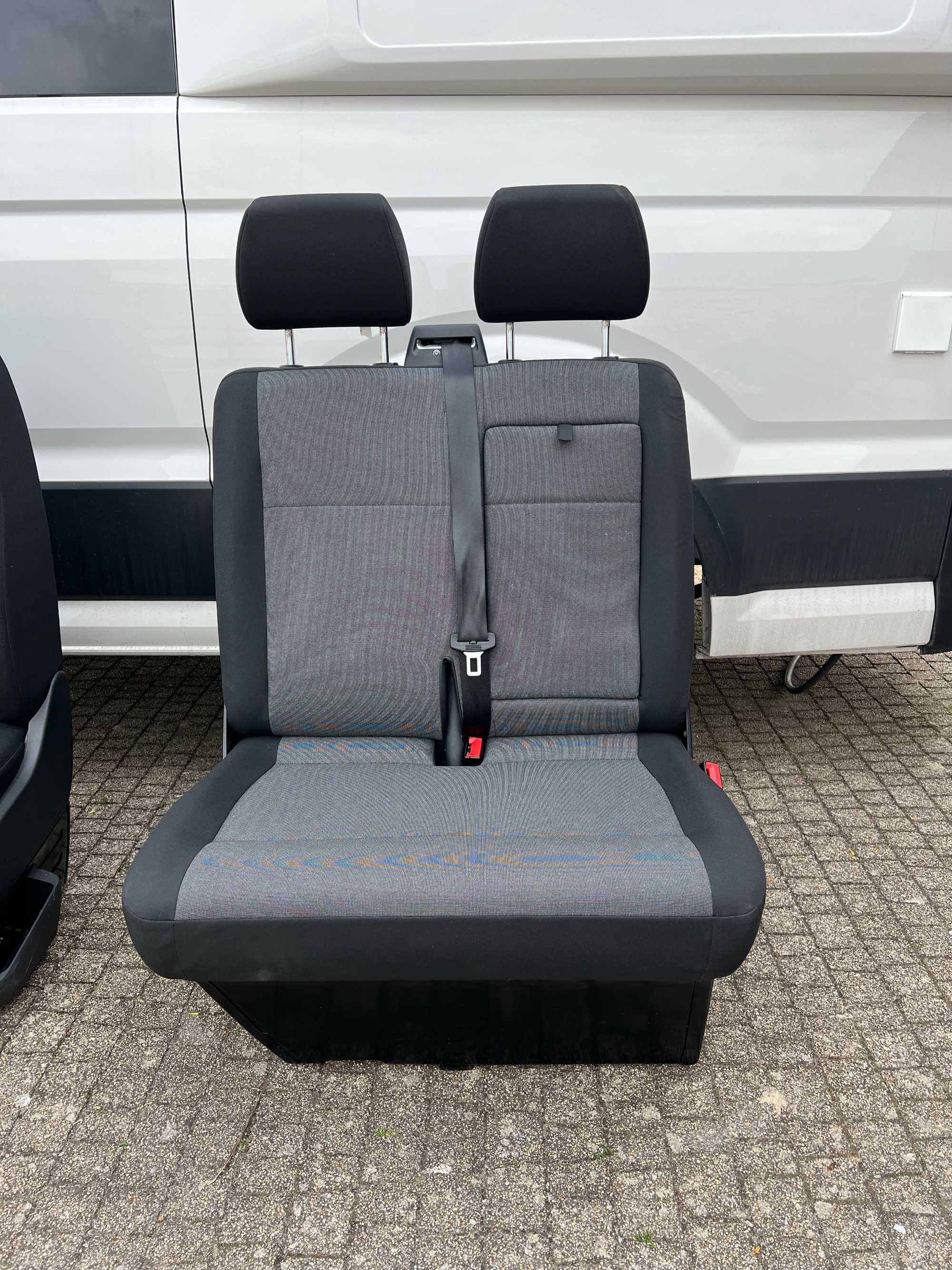 Fotel VW T6 - Fotel pasażera podwójny - zamienię - Transporter T5