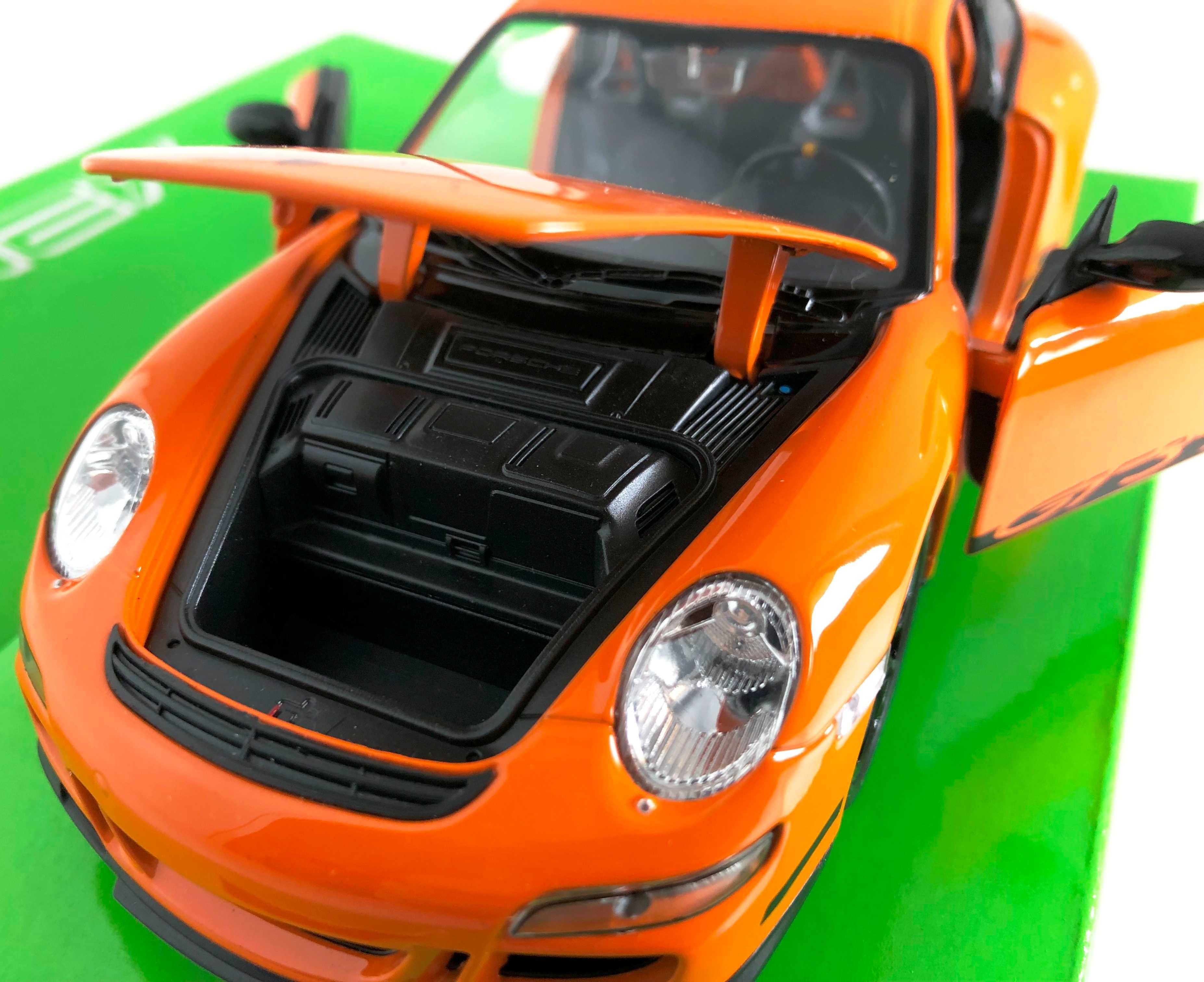 Porsche 911 GT3 RS samochód samochodzik auto model Welly 1:24