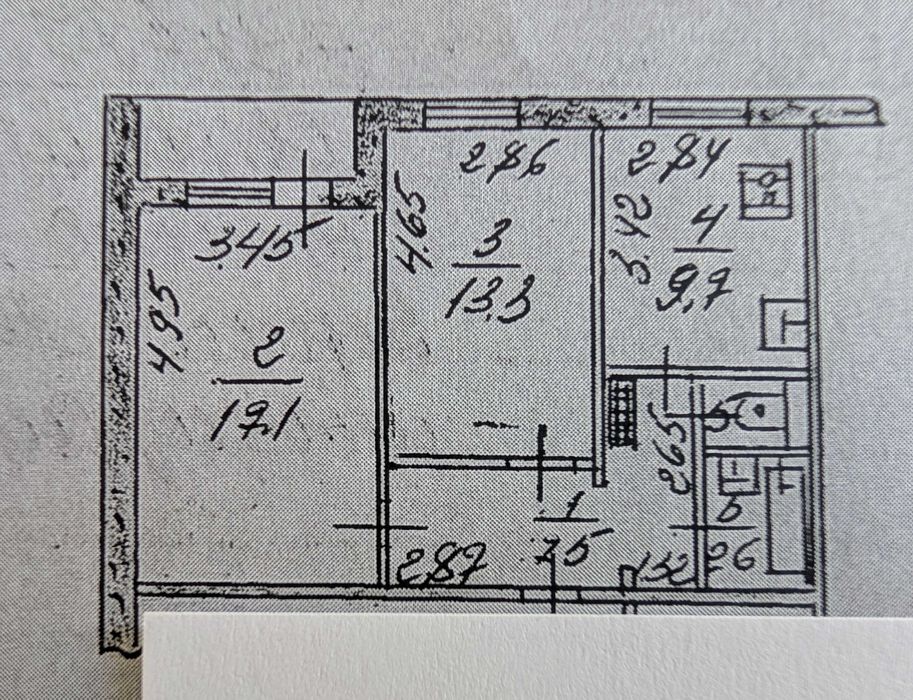 Продам без комісії 2кімнатну квартиру в районі Осіпенковського ринку