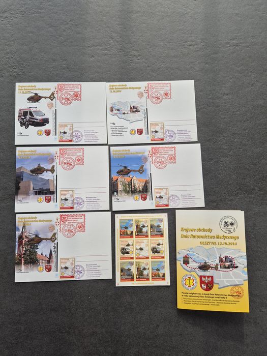 Kartki pocztowe, filatelistyczne