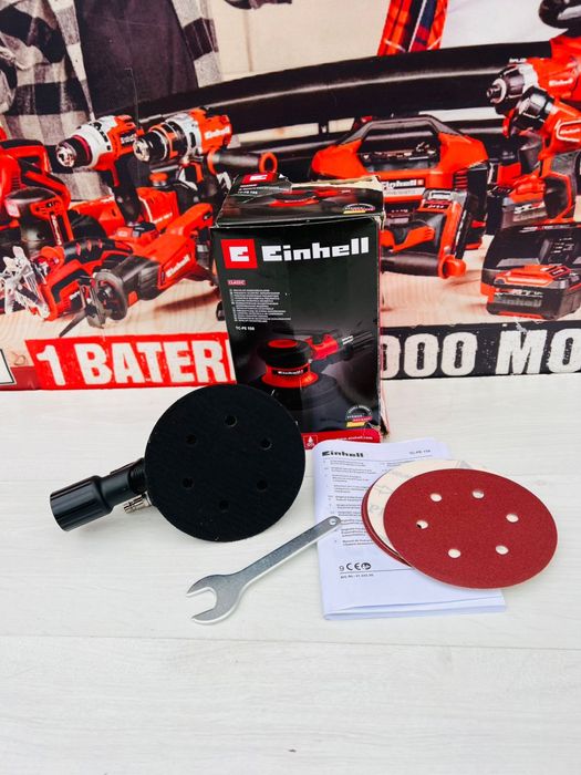 Ексцентрикова пневматична шліфувальна машина Einhell TC-PE 150