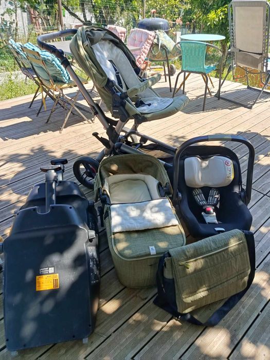 Carrinho Trio Jané Rider Caqui