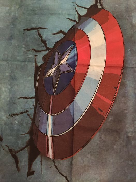 Fronha 80x80 | Avengers Guerra Civil | Escudo Capitão América