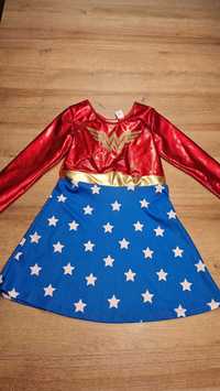 Stroj przebranie kostium Wonder Woman H&M 110, 116