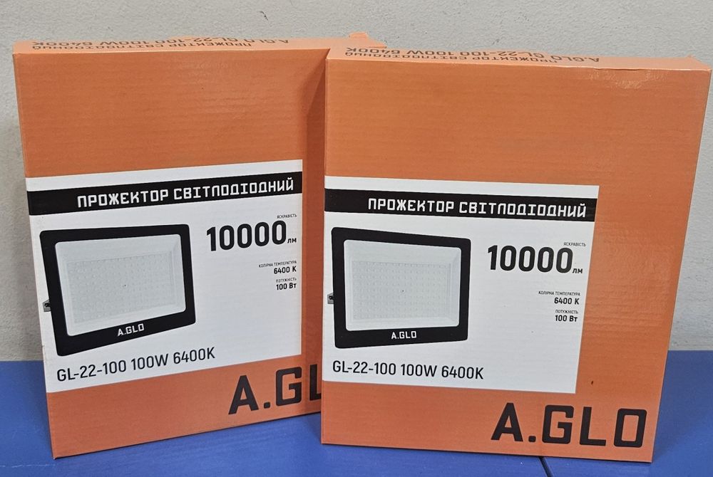 Прожектор світлодіодний A.GLO GL-22-100 100W 6400K