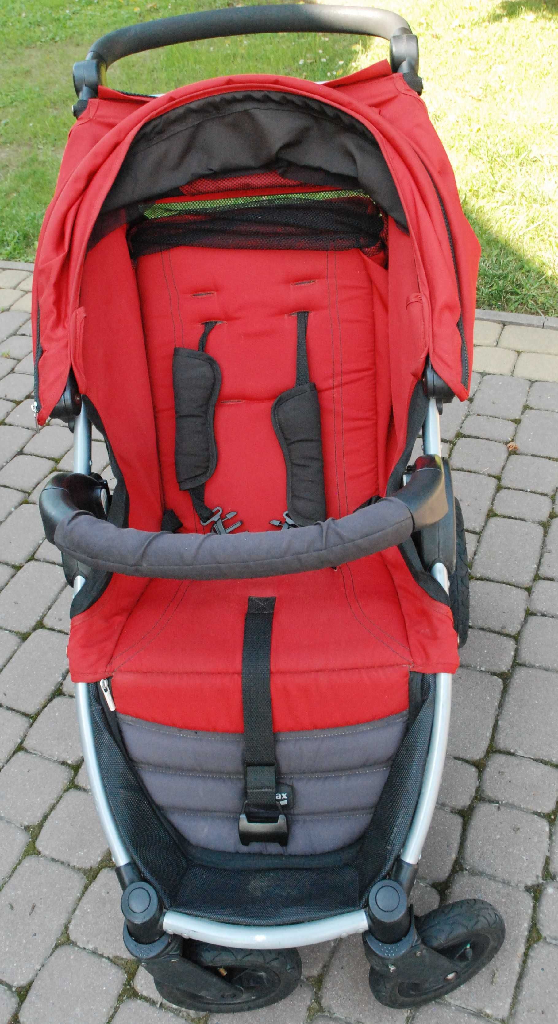 Wózek dziecięcy BRITAX B-Motion Czerwony Różowy Zestaw 3w1