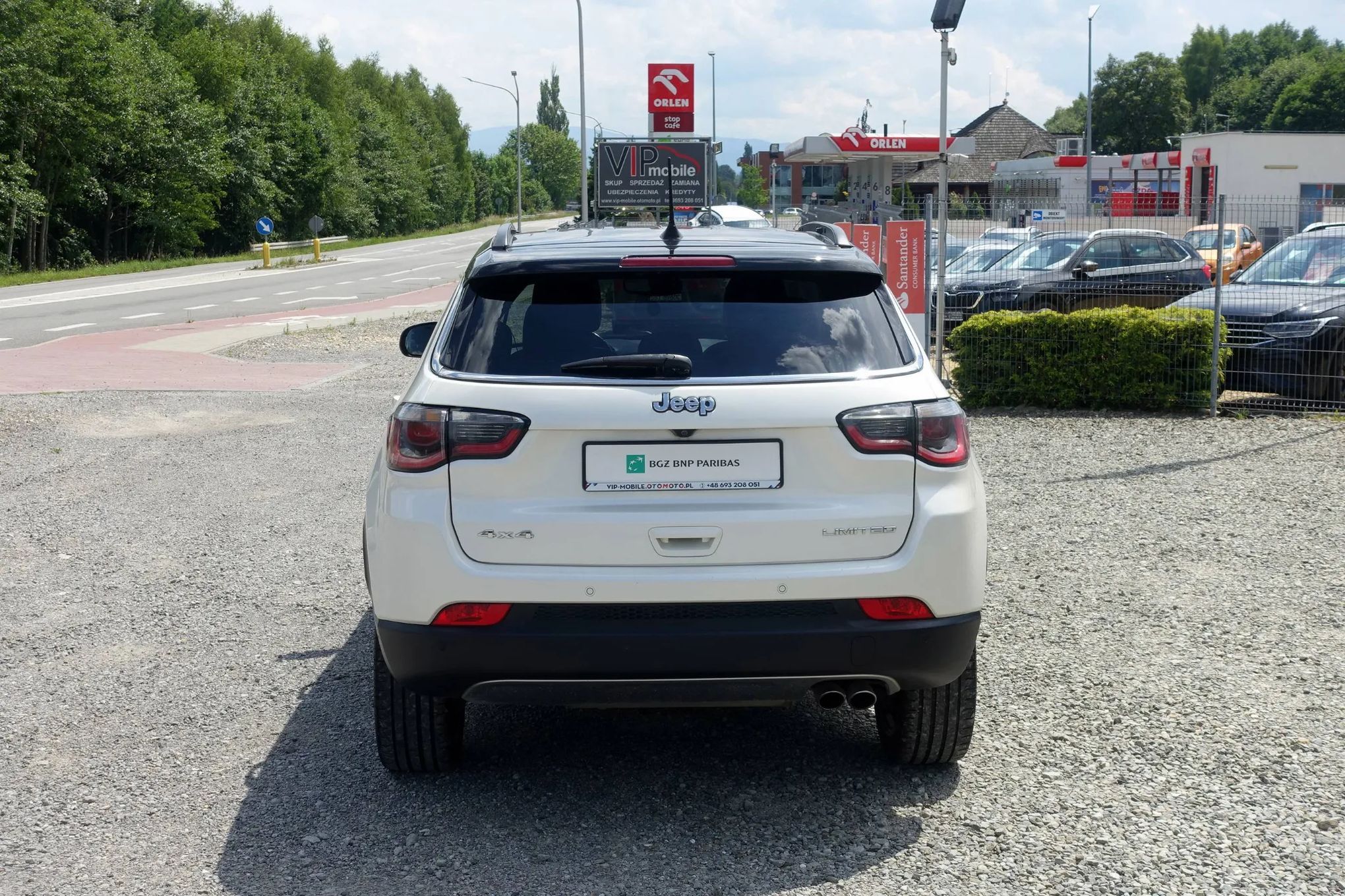 Jeep Compass 2.0Multijet 140KM Limited 4x4 4WD Automat Tablet Android Biała perła