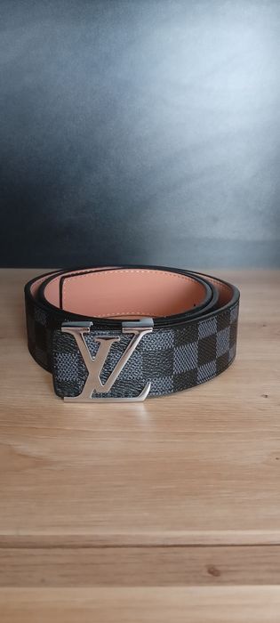 Pasek lv męski czarny