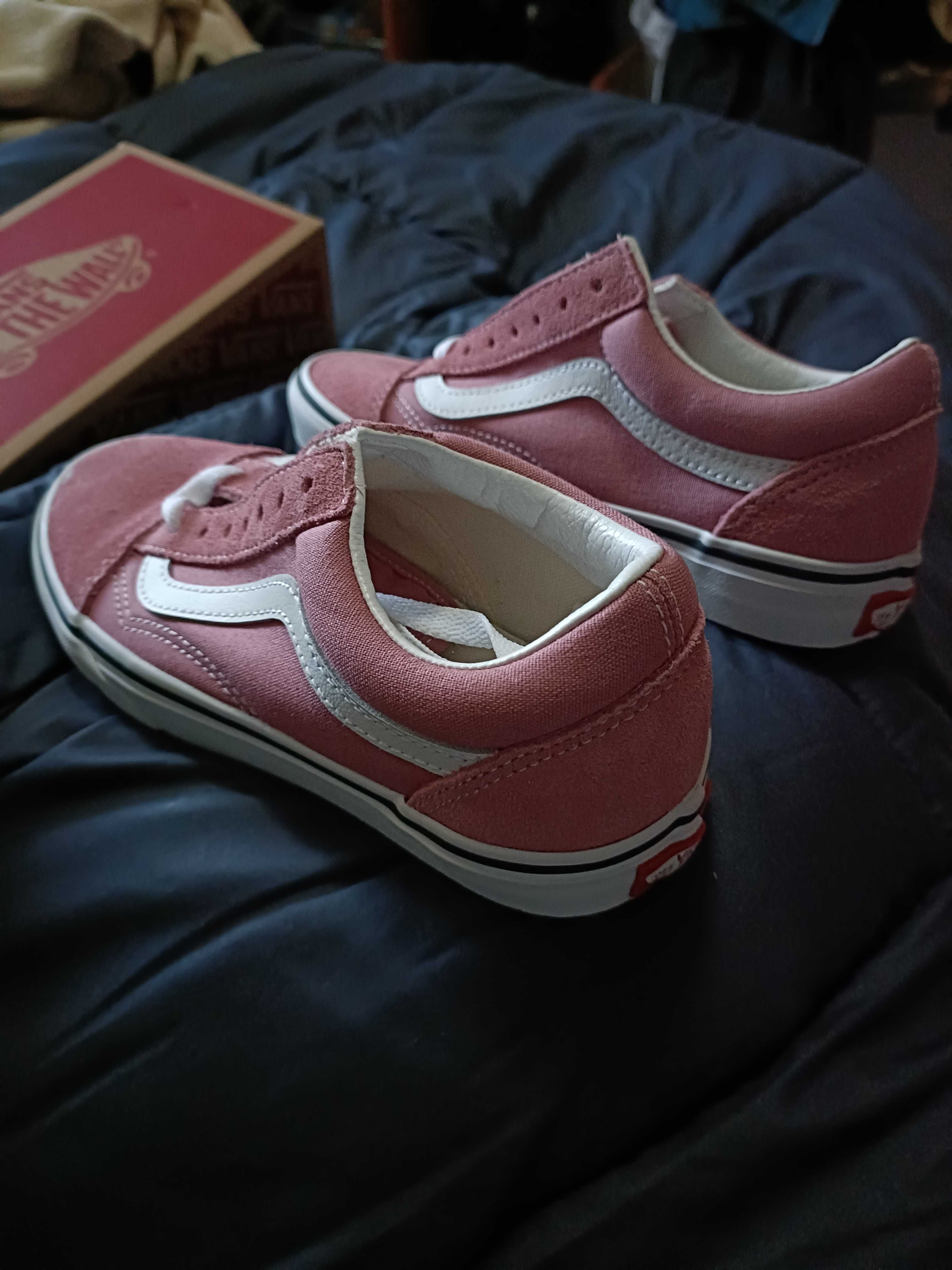 Sapatilhas Vans OldSkool Rosa Novas
