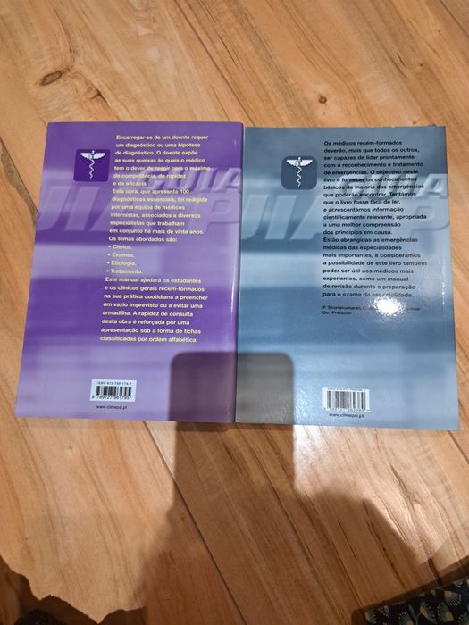 Livros Guia Praticos : Diagnóstico  Medico e Urgências médicas