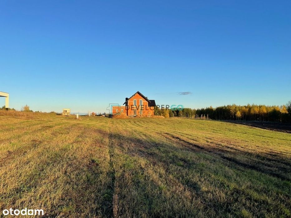 Działka z pieknymi widokami