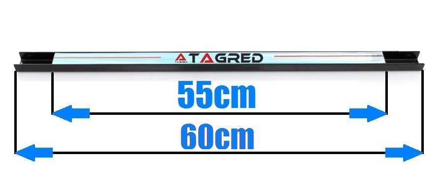 2 x Listwa magnetyczna 60cm udźwig 15kg