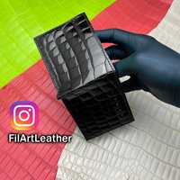 Гаманець зі шкіри крокодила від FilArtLeather. Кошелек из крокодила