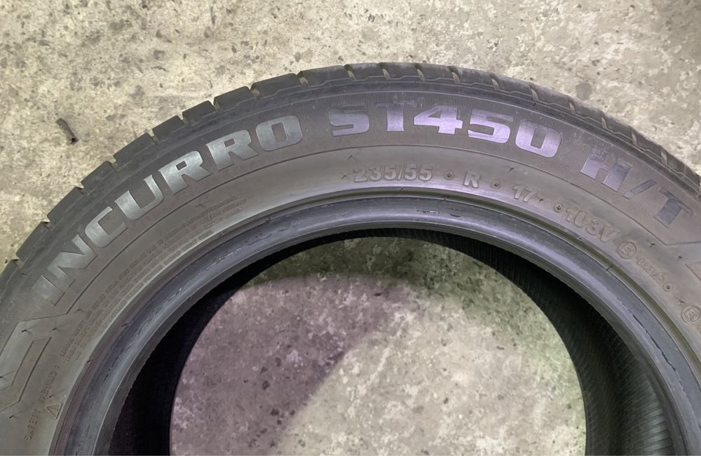 4 колеса 235/55 R17 Continental, Incurro ST450 резина(ЛІТО)