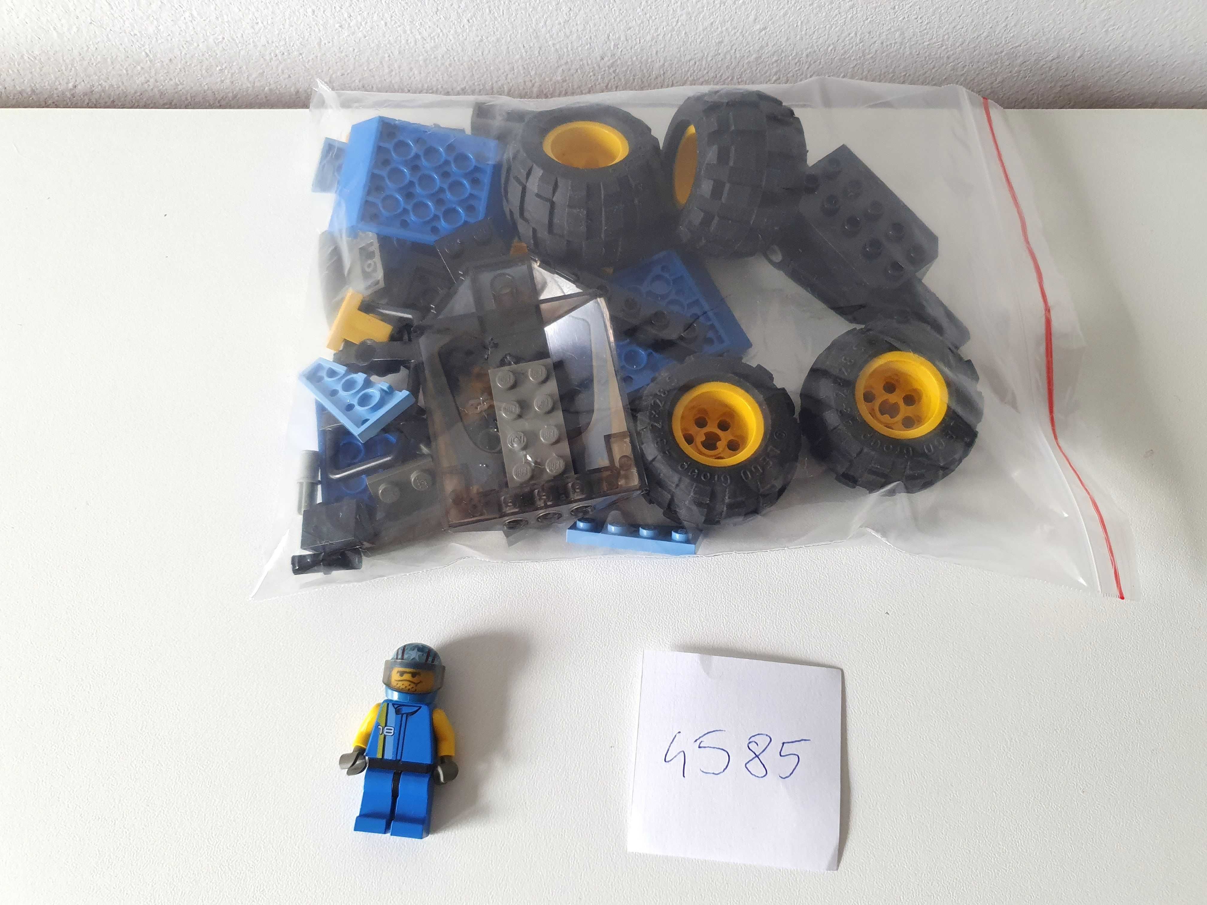 LEGO Racers 4585 Nitro Pulverizer Niebieski Samochód auto Monster Truc