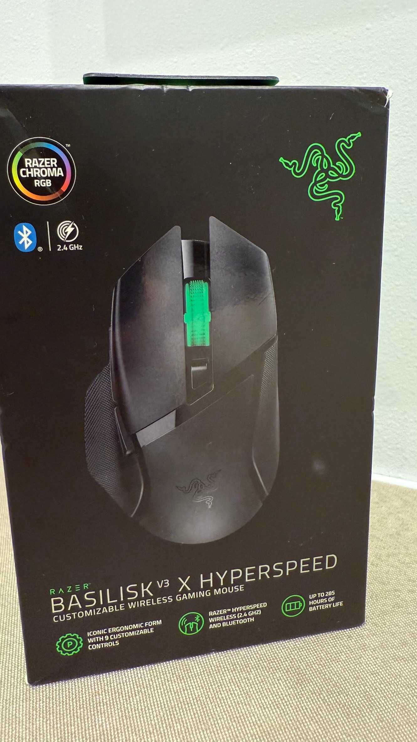 Razer Basilisk V3 X Hyperspeed - Myszka do gier