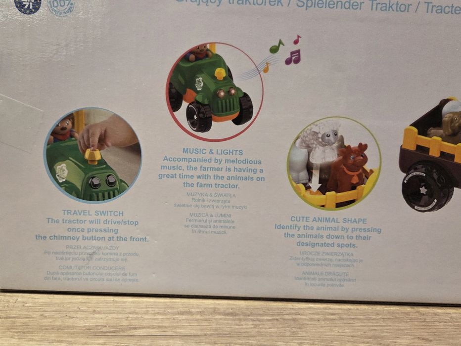 REZERWACJA - Interaktywny grający traktor