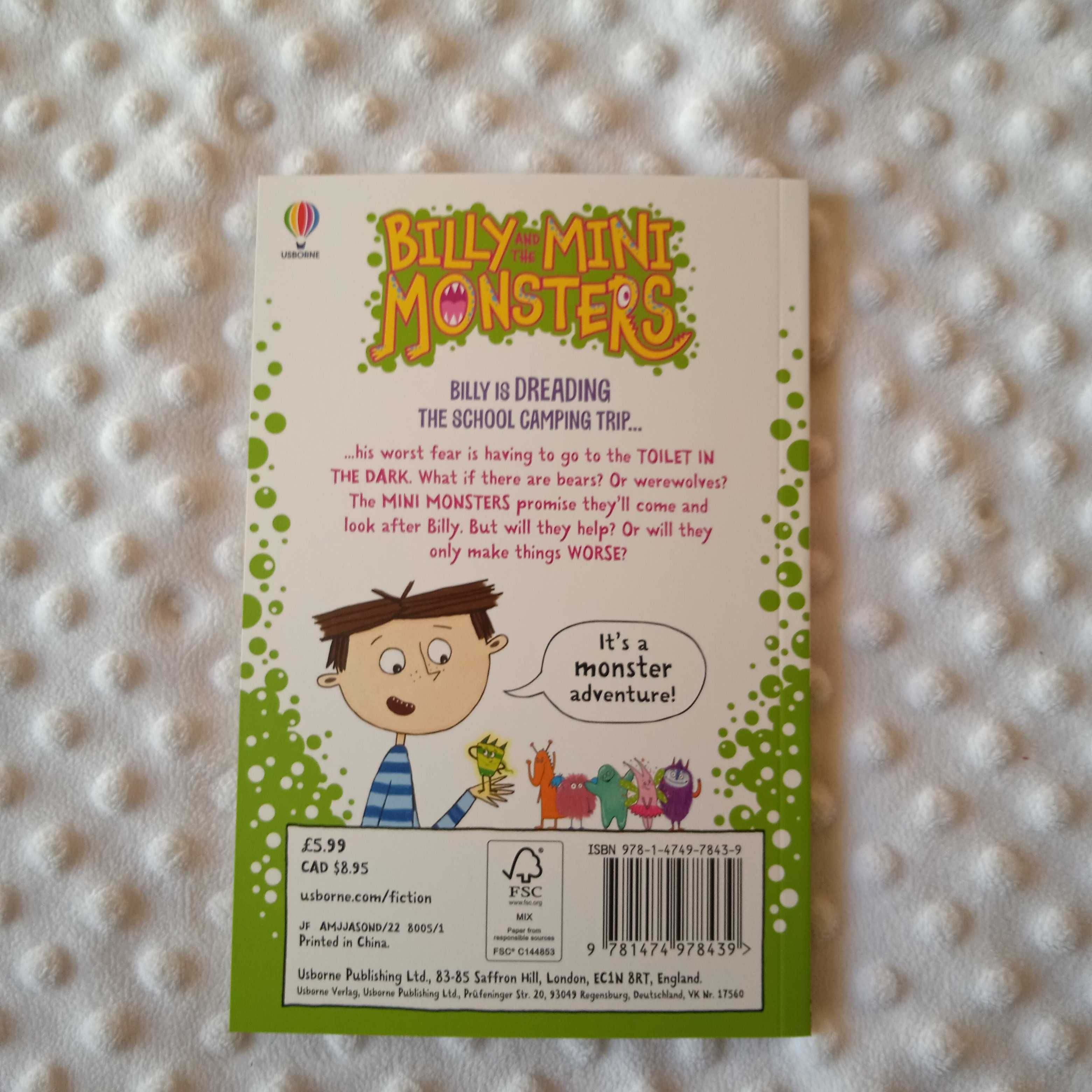 Billy & Mini Monsters Monsters Go Camping Usborne