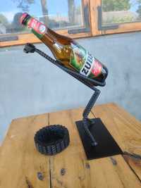 Prezent osiemnastka stojak na alkohol popielniczka handmade