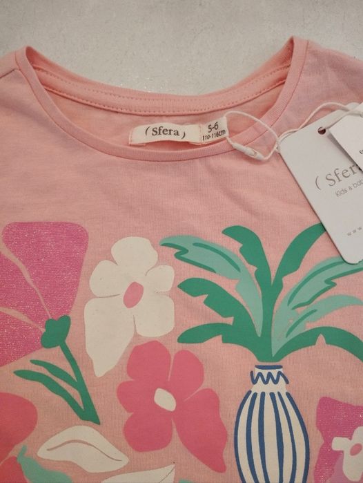 T-shirt Rosa Nova da Unit