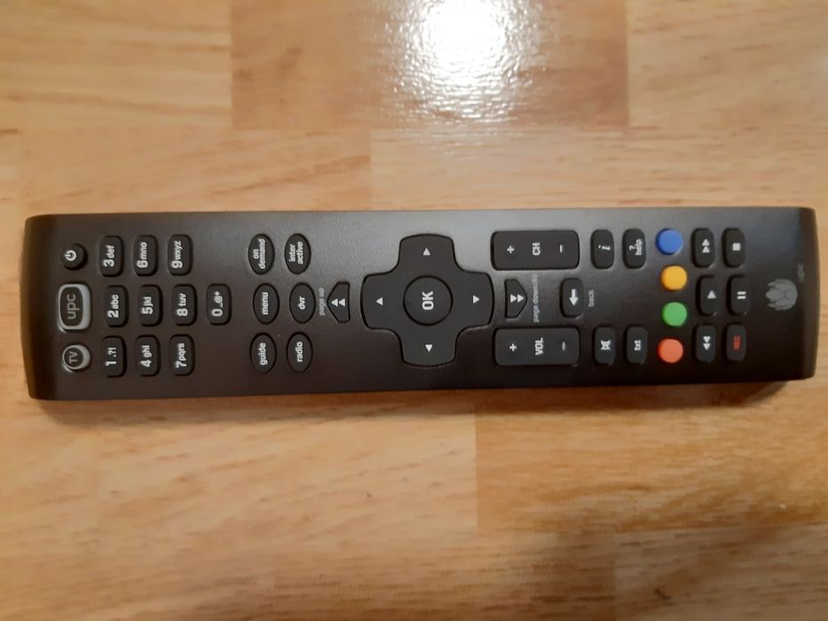 Nowy pilot do telewizi upc