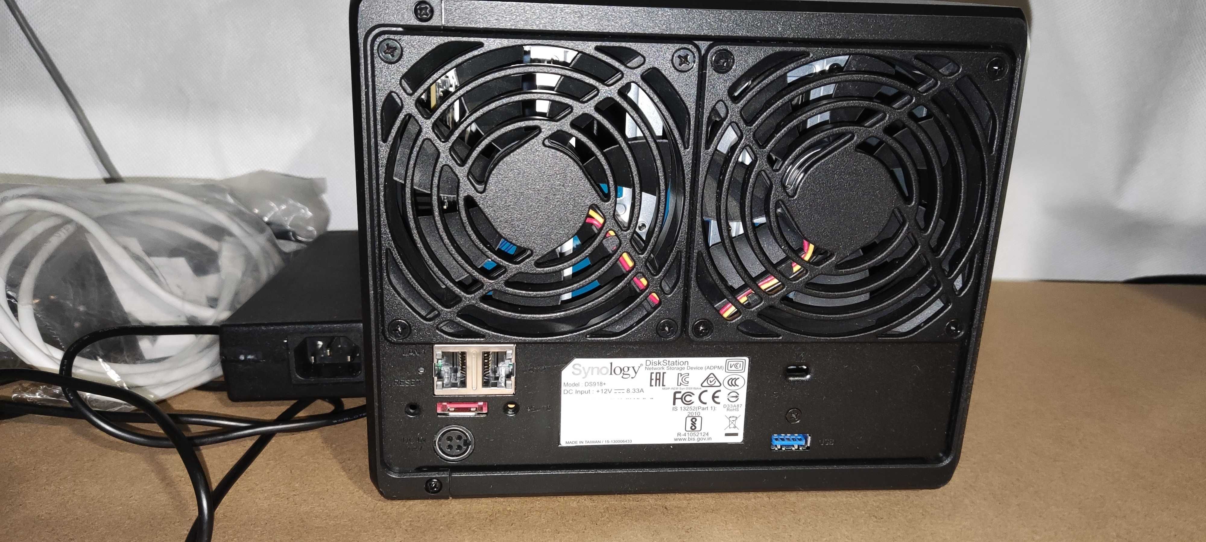 Synology DS918+ 16GB RAM (Quad Core Intel CPU, Docker) DSM 7.2.2