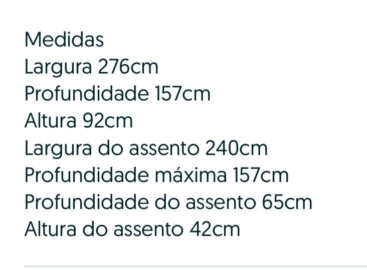 VENDO SOFÁ com 2 anos