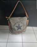 Torebka damska shopper oliwkowa