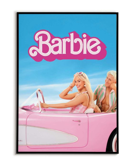 Barbie i Ken Plakat A3 - Margot Robbie i Ryan Gossling - GRATIS