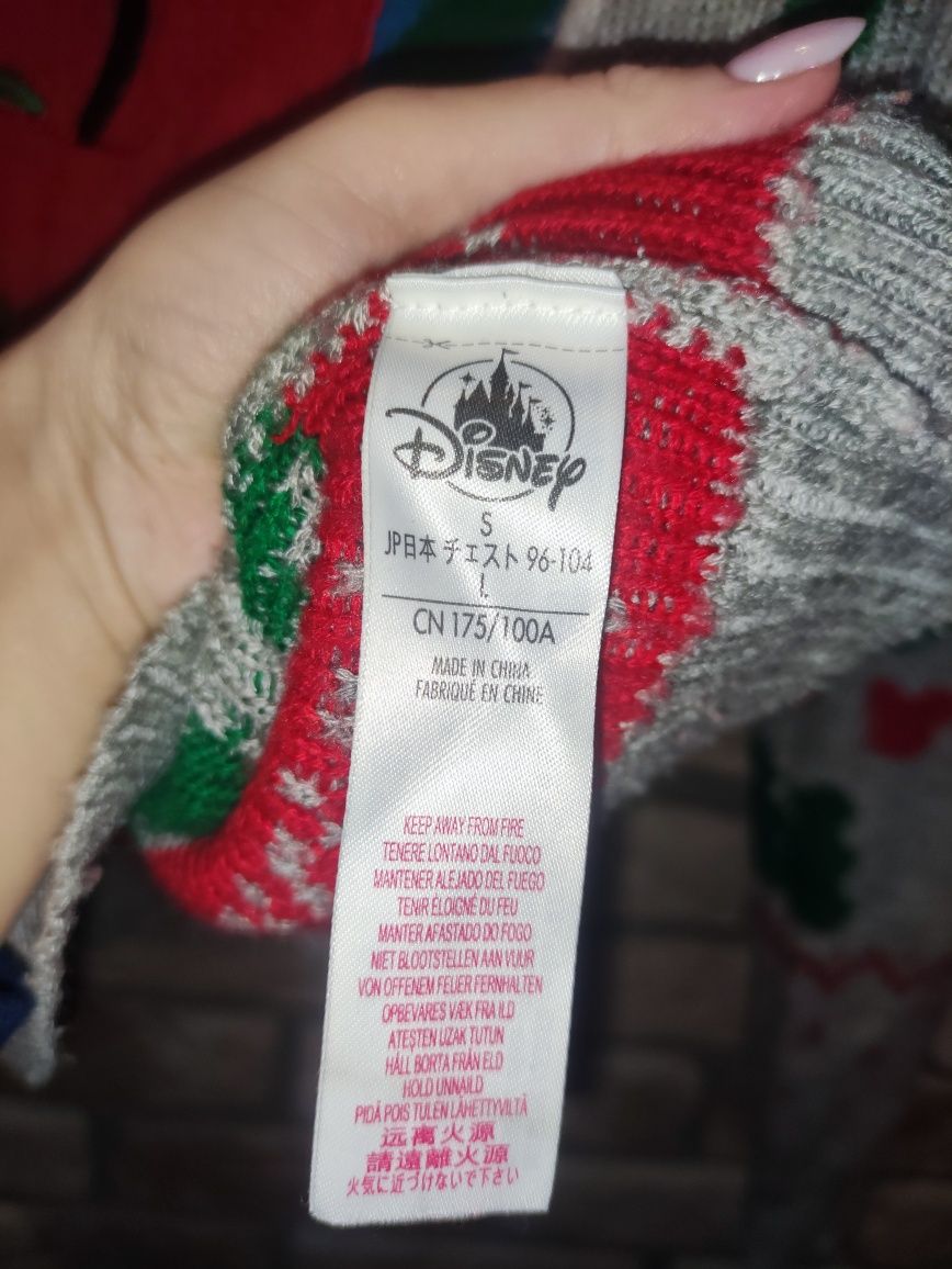 Sweter świąteczny retro Kaczor Donald Disney