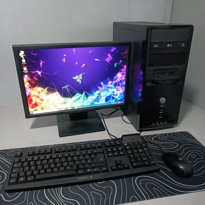 Monitor + PC Gaming Q9400, GTX 960, 6Gb ddr3