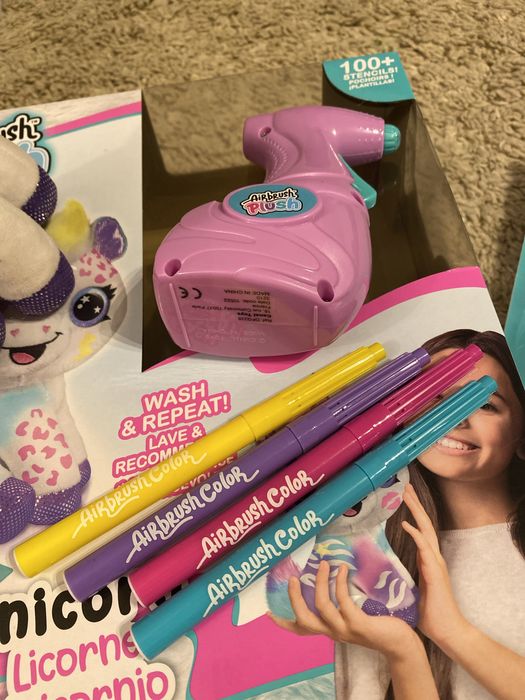 Peluche Unicornio para pintar